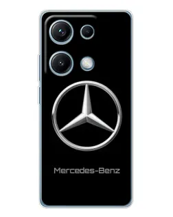 Чехол для Xiaomi Redmi Note 14S с картинкой «Mercedes Silver Logo» Чехол для Xiaomi Redmi Note 14S с картинкой «Mercedes Silver Logo»