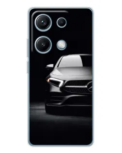 Чехол для Xiaomi Redmi Note 14S с картинкой «Свет фар Mercedes» Чехол для Xiaomi Redmi Note 14S с картинкой «Свет фар Mercedes»