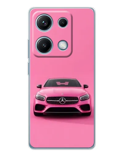 Чехол для Xiaomi Redmi Note 14S с картинкой «Розовый Mercedes AMG» Чехол для Xiaomi Redmi Note 14S с картинкой «Розовый Mercedes AMG»
