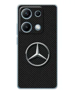 Чехол для Xiaomi Redmi Note 14S с картинкой «Карбоновый Mercedes стиль» Чехол для Xiaomi Redmi Note 14S с картинкой «Карбоновый Mercedes стиль»