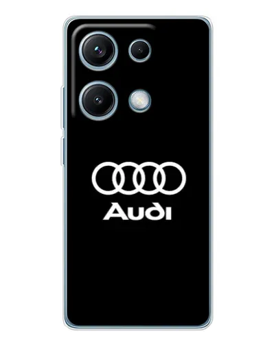 Чехол для Xiaomi Redmi Note 14S с картинкой «Классическое лого Audi» Чехол для Xiaomi Redmi Note 14S с картинкой «Классическое лого Audi»