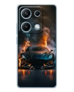 Чехол для Xiaomi Redmi Note 14S с картинкой «Lamborghini дымная эстетика» Чехол для Xiaomi Redmi Note 14S с картинкой «Lamborghini дымная эстетика»