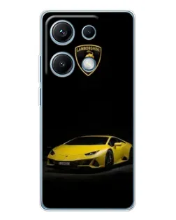 Чехол для Xiaomi Redmi Note 14S с картинкой «Lamborghini желтый акцент» Чехол для Xiaomi Redmi Note 14S с картинкой «Lamborghini желтый акцент»