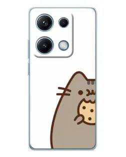 Чохол для Xiaomi Redmi Note 14S з картинкою «Пушин з печивом» Чохол для Xiaomi Redmi Note 14S з картинкою «Пушин з печивом»