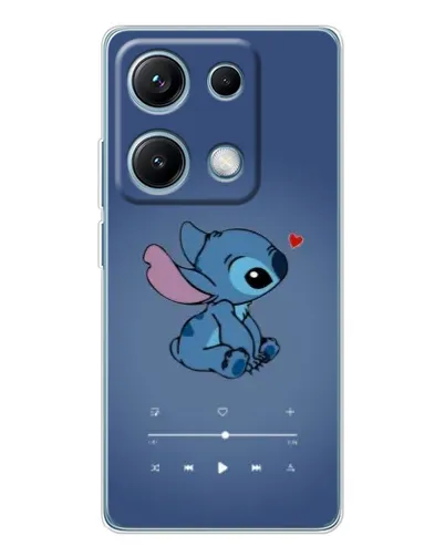 Чехол для Xiaomi Redmi Note 14S с картинкой «Музыкальный Stitch»
