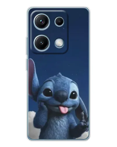 Чехол для Xiaomi Redmi Note 14S с картинкой «Стич в облаках»