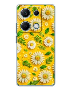 Чехол для Xiaomi Redmi Note 14S с картинкой «Ромашковое солнце»