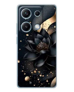Чехол для Xiaomi Redmi Note 14S с картинкой «Черный лотос»