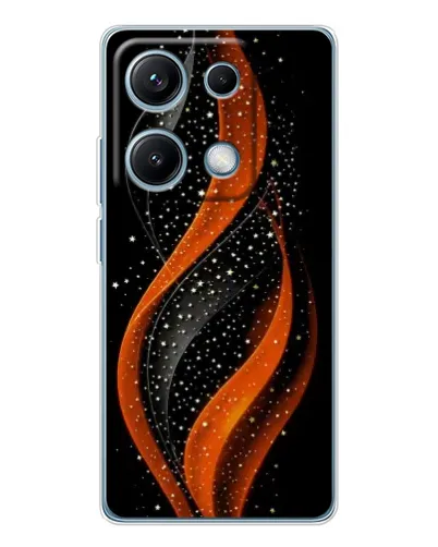 Чехол для Xiaomi Redmi Note 14S с картинкой «Огненная звездная волна» Чехол для Xiaomi Redmi Note 14S с картинкой «Огненная звездная волна»