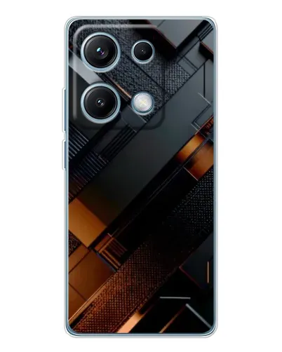 Чехол для Xiaomi Redmi Note 14S с картинкой «Черные геометрические блоки» Чехол для Xiaomi Redmi Note 14S с картинкой «Черные геометрические блоки»