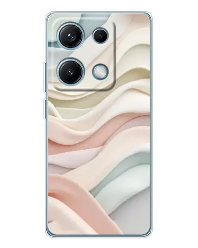 Чехол для Xiaomi Redmi Note 14S с картинкой «Пастельные нежные волны» Чехол для Xiaomi Redmi Note 14S с картинкой «Пастельные нежные волны»
