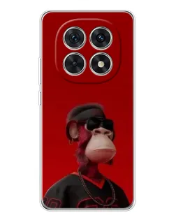 Чехол для Xiaomi Redmi Note 15 5G с картинкой «Bored Ape в красном»