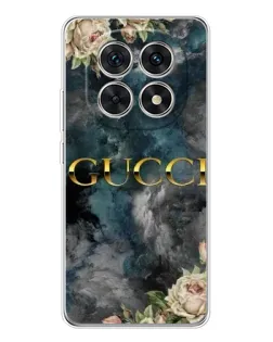 Чехол для Xiaomi Redmi Note 15 5G с картинкой «Абстрактные цветы Gucci»