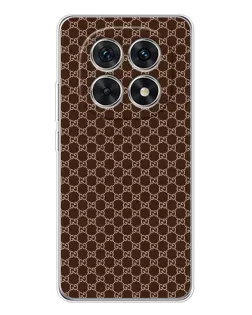 Чехол для Xiaomi Redmi Note 15 5G с картинкой «Gucci — шоколадная сетка» Чехол для Xiaomi Redmi Note 15 5G с картинкой «Gucci — шоколадная сетка»