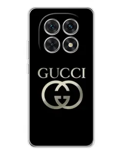 Чехол для Xiaomi Redmi Note 15 5G с картинкой «Gucci — золото на черном» Чехол для Xiaomi Redmi Note 15 5G с картинкой «Gucci — золото на черном»