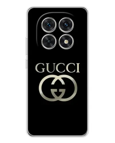 Чехол для Xiaomi Redmi Note 15 5G с картинкой «Gucci — золото на черном» Чехол для Xiaomi Redmi Note 15 5G с картинкой «Gucci — золото на черном»