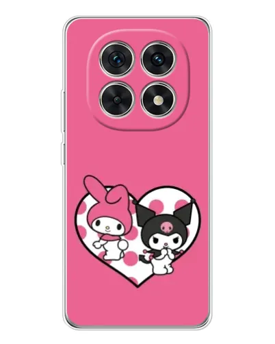 Чохол для Xiaomi Redmi Note 15 5G з картинкою «Kuromi та My Melody» Чохол для Xiaomi Redmi Note 15 5G з картинкою «Kuromi та My Melody»