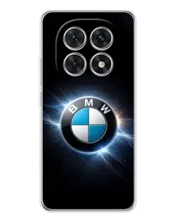 Чохол для Xiaomi Redmi Note 15 5G з картинкою «BMW — неонове сяйво»