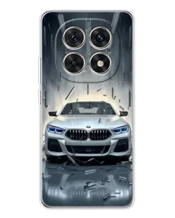 Чохол для Xiaomi Redmi Note 15 5G з картинкою «BMW у світлі фар»