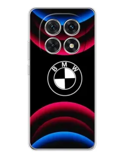 Чохол для Xiaomi Redmi Note 15 5G з картинкою «Логотип BMW та неонові дуги»