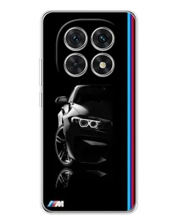 Чохол для Xiaomi Redmi Note 15 5G з картинкою «Силует BMW в темряві»