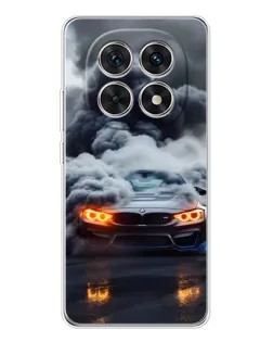 Чохол для Xiaomi Redmi Note 15 5G з картинкою «BMW у диму»