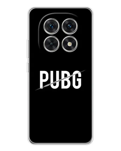 Чохол для Xiaomi Redmi Note 15 5G з картинкою «PUBG — білий логотип»