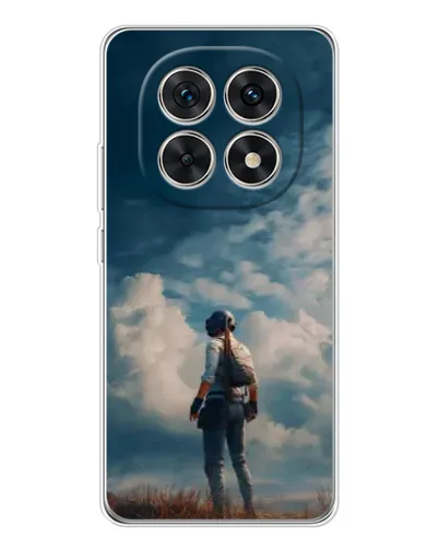 Чохол для Xiaomi Redmi Note 15 5G з картинкою «Герой PUBG на скелі»