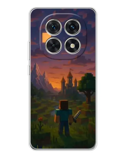 Чохол для Xiaomi Redmi Note 15 5G з картинкою «Стів біля вежі» Чохол для Xiaomi Redmi Note 15 5G з картинкою «Стів біля вежі»