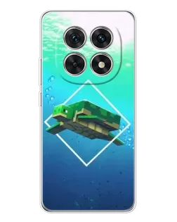 Чохол для Xiaomi Redmi Note 15 5G з картинкою «Черепаха Minecraft»