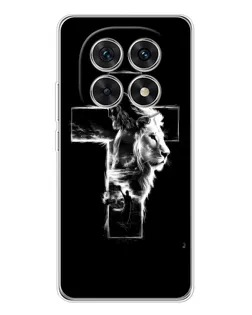 Чехол для Xiaomi Redmi Note 15 5G с картинкой «Сияющий крест Jesus»