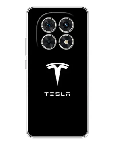 Чохол для Xiaomi Redmi Note 15 5G з картинкою «Tesla White Logo» Чохол для Xiaomi Redmi Note 15 5G з картинкою «Tesla White Logo»