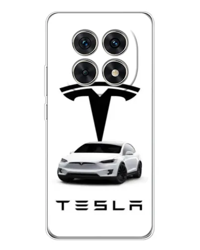 Чохол для Xiaomi Redmi Note 15 5G з картинкою «Tesla White Style» Чохол для Xiaomi Redmi Note 15 5G з картинкою «Tesla White Style»