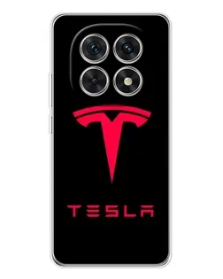 Чохол для Xiaomi Redmi Note 15 5G з картинкою «Tesla Red Logo»