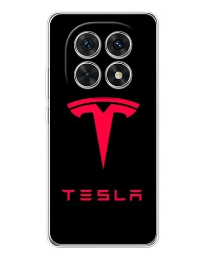 Чохол для Xiaomi Redmi Note 15 5G з картинкою «Tesla Red Logo» Чохол для Xiaomi Redmi Note 15 5G з картинкою «Tesla Red Logo»