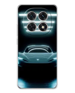 Чохол для Xiaomi Redmi Note 15 5G з картинкою «Tesla в неоні»