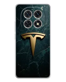 Чохол для Xiaomi Redmi Note 15 5G з картинкою «Мармурова Tesla Gold»