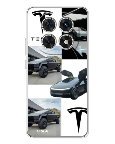 Чохол для Xiaomi Redmi Note 15 5G з картинкою «Колаж Cybertruck Tesla» Чохол для Xiaomi Redmi Note 15 5G з картинкою «Колаж Cybertruck Tesla»