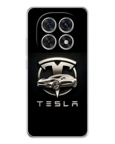Чохол для Xiaomi Redmi Note 15 5G з картинкою «Tesla — срібне авто» Чохол для Xiaomi Redmi Note 15 5G з картинкою «Tesla — срібне авто»