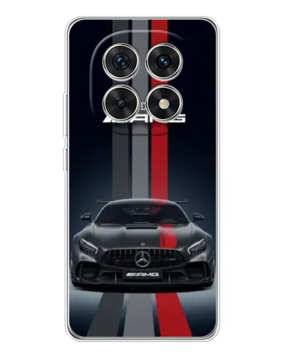 Чехол для Xiaomi Redmi Note 15 5G с картинкой «Mercedes — белый карбон»
