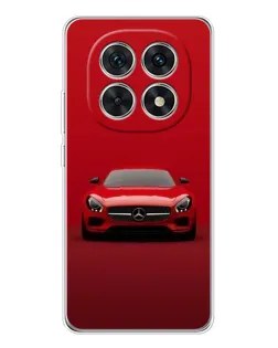 Чехол для Xiaomi Redmi Note 15 5G с картинкой «Красный Mercedes AMG»