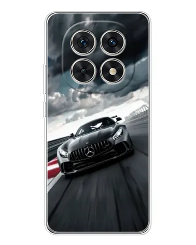 Чехол для Xiaomi Redmi Note 15 5G с картинкой «Гоночный Mercedes AMG»