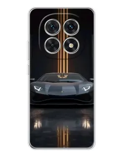 Чохол для Xiaomi Redmi Note 15 5G з картинкою «Lamborghini золоті лінії» Чохол для Xiaomi Redmi Note 15 5G з картинкою «Lamborghini золоті лінії»