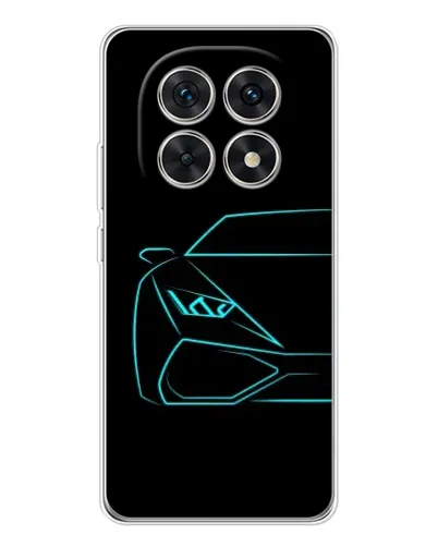 Чохол для Xiaomi Redmi Note 15 5G з картинкою «Блакитний силует Lamborghini» Чохол для Xiaomi Redmi Note 15 5G з картинкою «Блакитний силует Lamborghini»