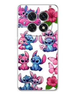 Чохол для Xiaomi Redmi Note 15 5G з картинкою «Стікери Stitch та Angel»