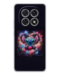 Чохол для Xiaomi Redmi Note 15 5G з картинкою «Stitch у квітах»