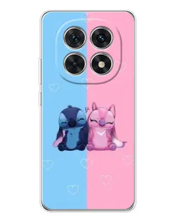 Чохол для Xiaomi Redmi Note 15 5G з картинкою «Stitch та Angel Love»