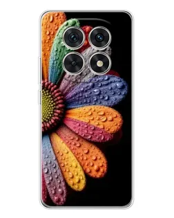 Чехол для Xiaomi Redmi Note 15 5G с картинкой «Радужный цветок»