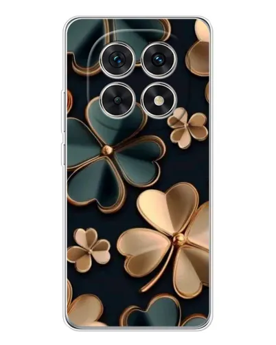 Чехол для Xiaomi Redmi Note 15 5G с картинкой «Клевер в золоте»