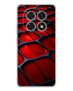 Чохол для Xiaomi Redmi Note 15 5G з картинкою «Червона глянцева сітка» Чохол для Xiaomi Redmi Note 15 5G з картинкою «Червона глянцева сітка»